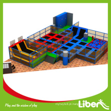 Custom Made Indoor Trampolins para Centro Comercial com Bungee Tampolines, Trampolins Foampit